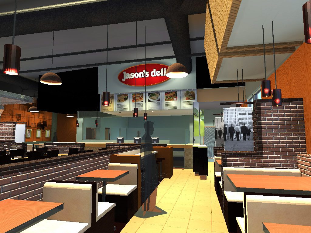 A Jason's Deli, not necessarily the one mentioned in the article.