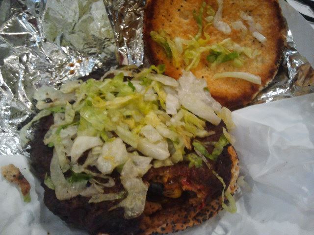 Jakes veggie burger 