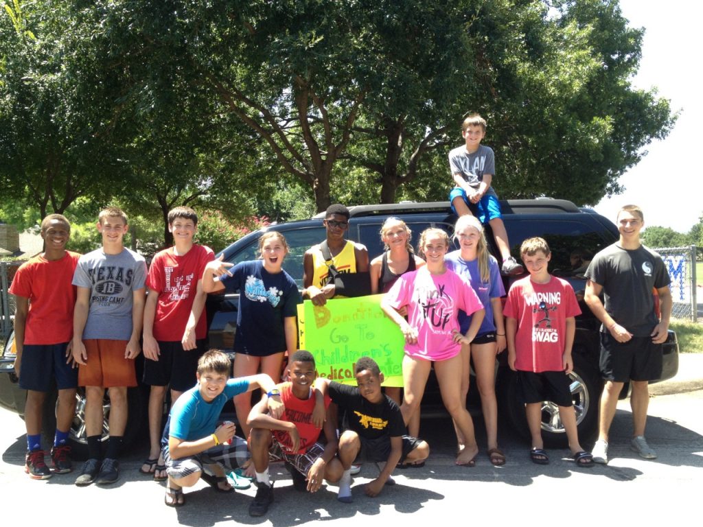 Carwash in Lake Highlands raised $500 for Children's and 