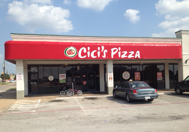 Cici's Pizza's existing location at Skillman and Whitehurst