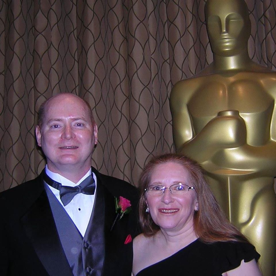 Brad and Linda Walker at the Oscars in 2010
