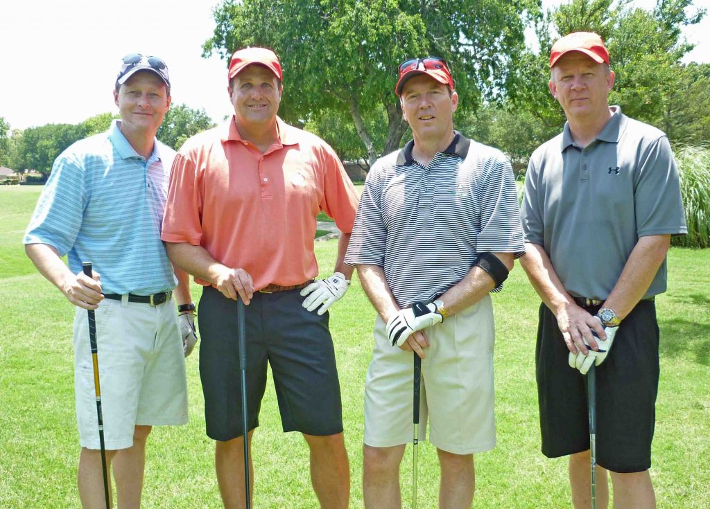 Kregg Jodie, Scott Johnson, Wes Bowen and Rob Reed at the Cat Classic