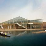 Rendering of the Dallas United Crew boathouse