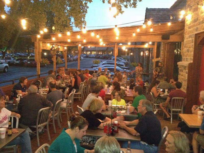The Shady's patio in Richardson