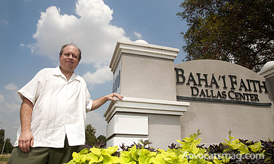 Mark Gilman is the secretary of the assembly of the Baha’i Faith of Dallas.  Photos by Jeffrey McWhorter