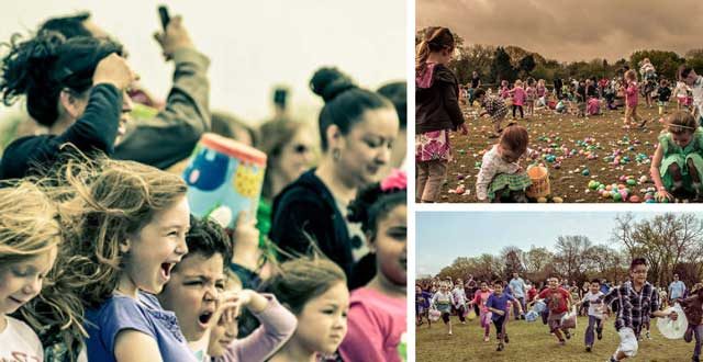 Easter egg hunt at LH North Park