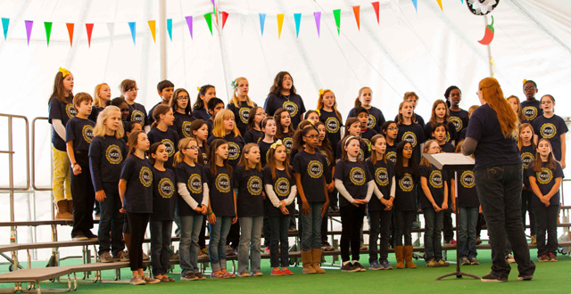 The White Rock Elementary Honor Choir