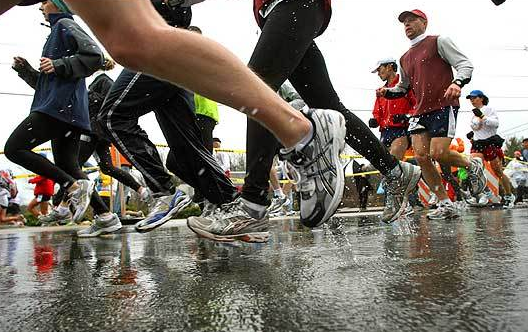 “All the preparation in the world wouldn't change the weather.” —The Marathon they almost Canceled, Boston.com: John Tlumacki