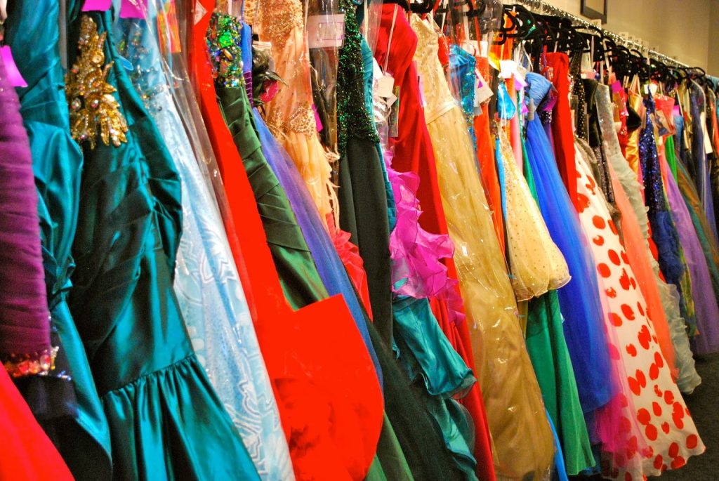 The RISD Council of PTAs operates an annual free-prom-dress boutique in April