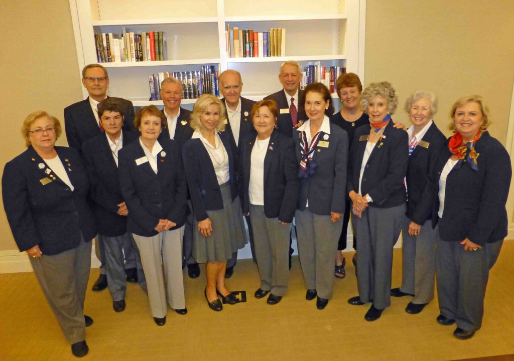 George W. Bush Presidential Library volunteers from Lake Highlands