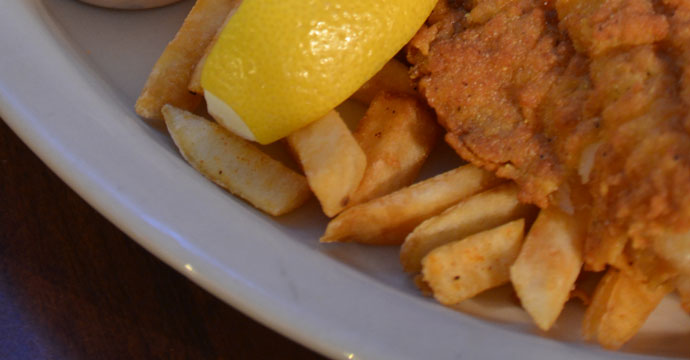 Fried Catfish at Shuck N Jive: Photo by Brittany Nunn