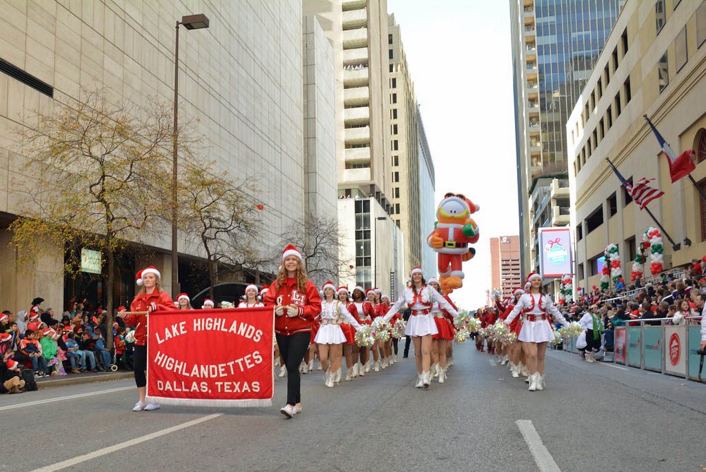 The Highlandettes perform at last year's Dallas Children's Health Holiday Parade. Photo by Greg Dale.