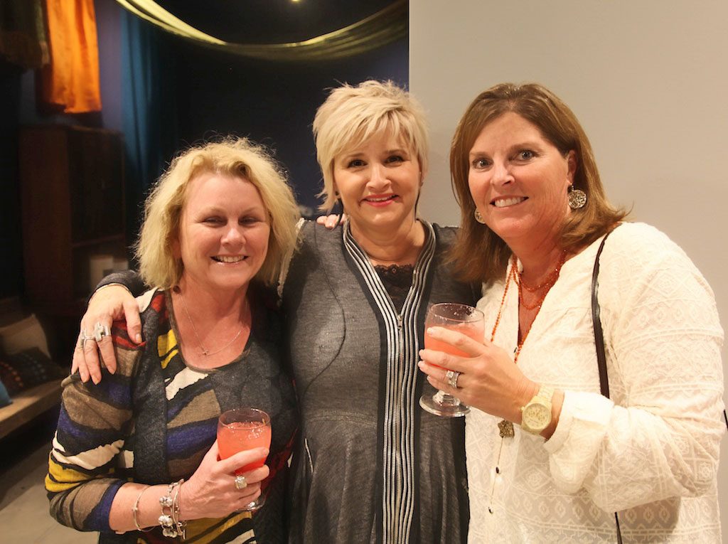 Terri Hoover with clients Sharon Rush and Renee Badger