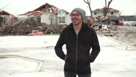 Tornado survivor Michael Delgado says Watermark was there before he even asked for help. (Watermark video)