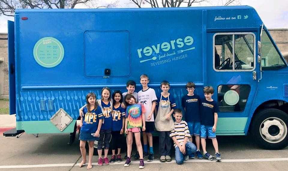 MPE Serves with the Reverse Food Truck