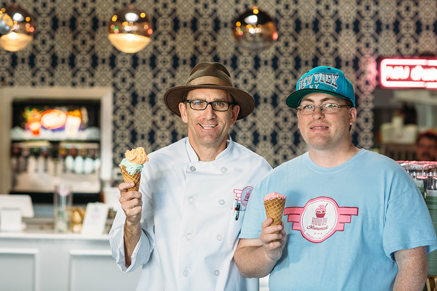 Tom Landis, founder of Howdy Homemade. (Photo By Kathy Tran)