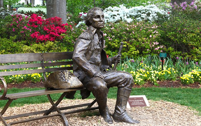 Gary Lee Price's sculpture of George Washington.