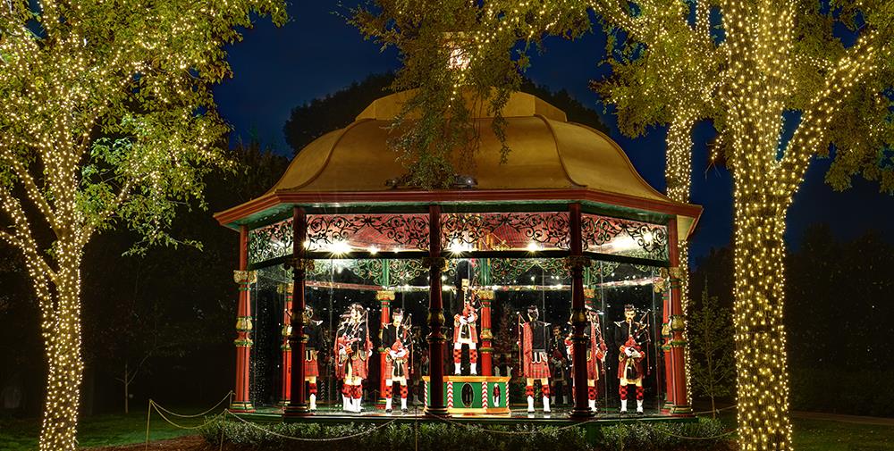 12 Days of Christmas at Night celebrate the famous carol in a whole new way at the Dallas Arboretum.