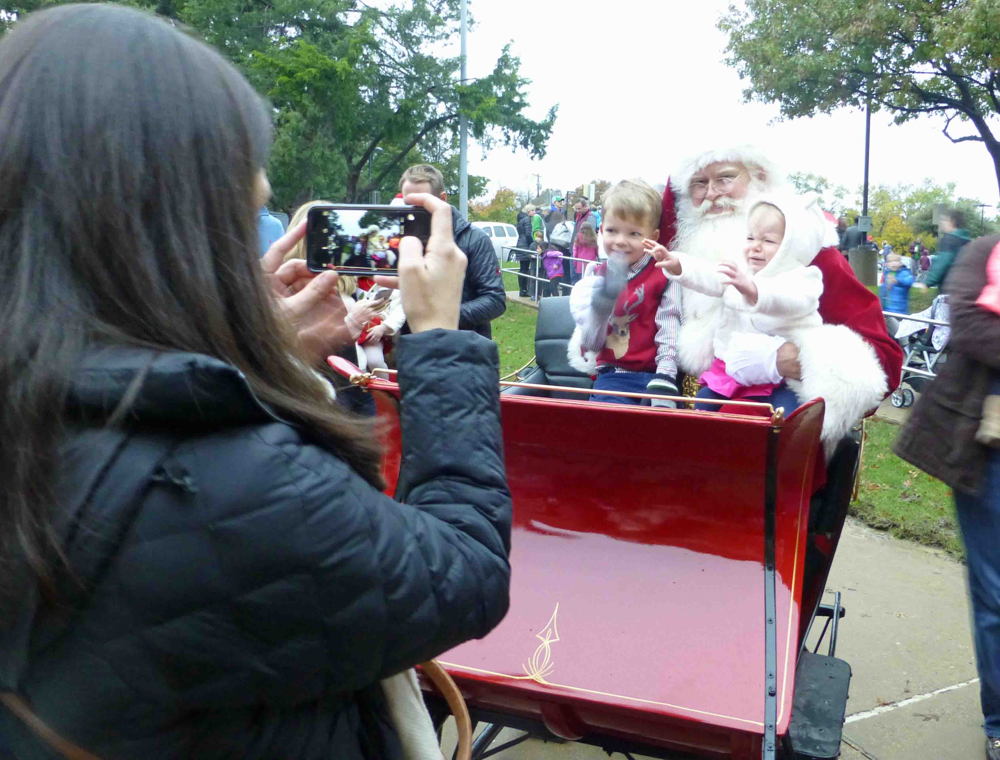 Bring your own camera to take photos with Santa at the 2nd annual 'Light Up the Highlands'