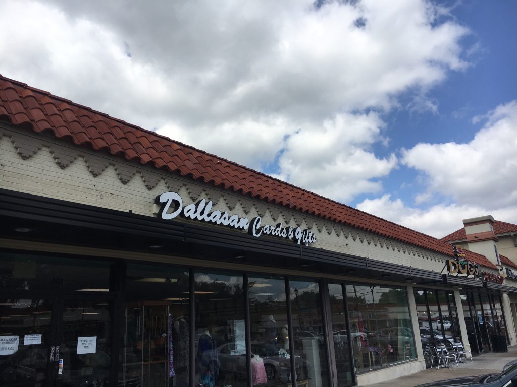 Dallasan Card and Gift will close on June 30. (Photo by Emily Charrier)
