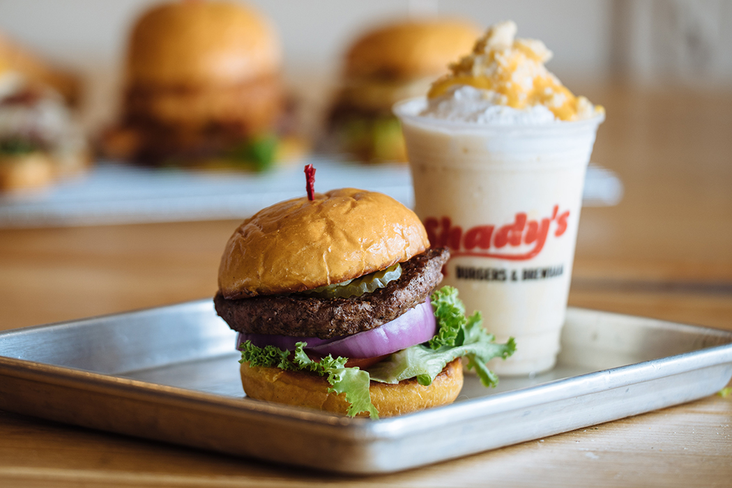 Classic burgers and shakes were the foundation of Shady’s business model. (Photos by Kathy Tran)