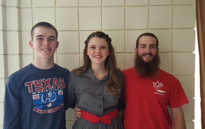 Braxton Brock (right) died Aug. 12 in a motorcycle accident. His siblings Colt and Katsie Rane are both LHHS students. (Photo courtesy of Brock's family)