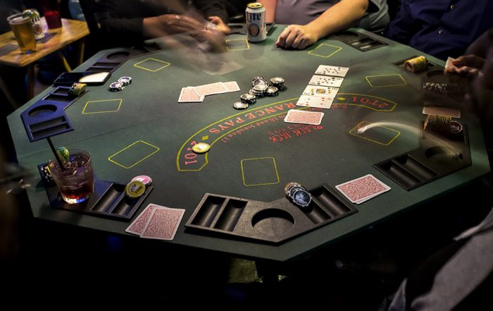 Poker players flock to Go 4 It Sports Grill every Tuesday through Thursday. (Photo by Danny Fulgencio)