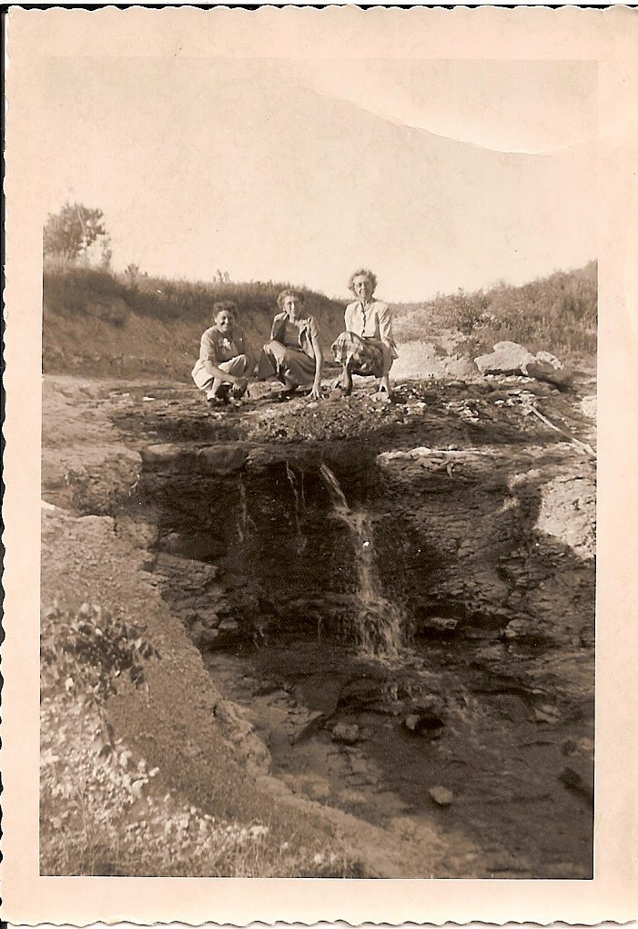 members of the Dahman family in the early 1950s, who owned the land that later became Skyline Park. (Photo courtesy of Cindy Dahman Johnson). 