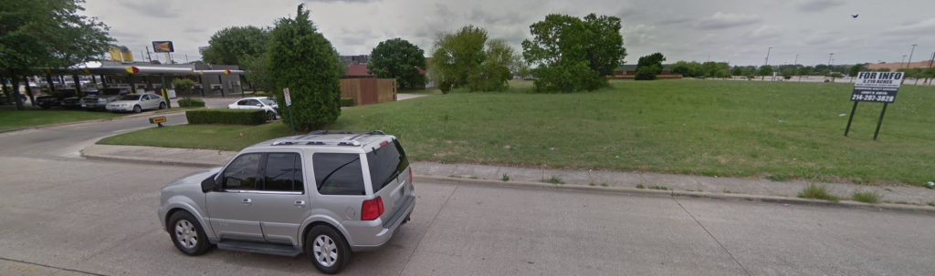 This vacant lot by Sonic could soon be home to a night club. 