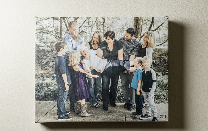 Family portrait with Suzanne Stricker (Photo by Danny Fulgencio)