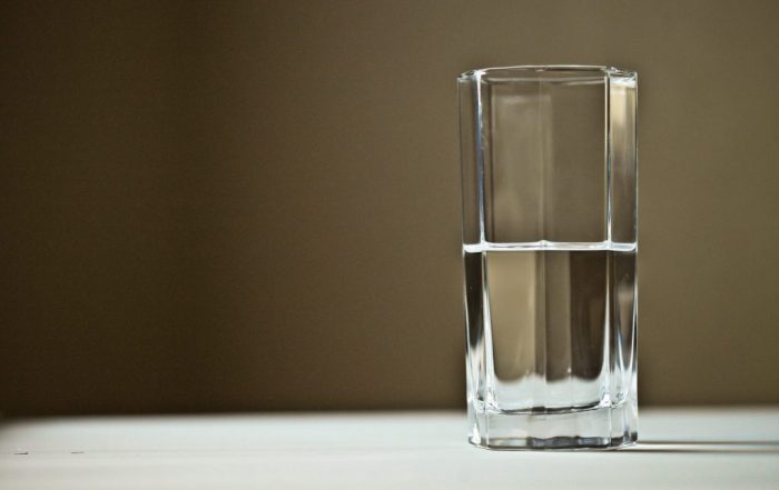 Glass half full or half empty