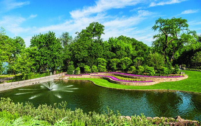 The lagoon is the largest body of water at the arboretum. (Photo by Danny Fulgencio).