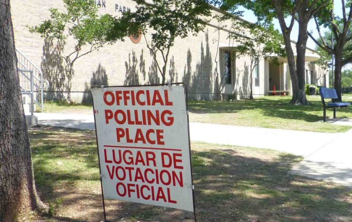 Texas voter registration