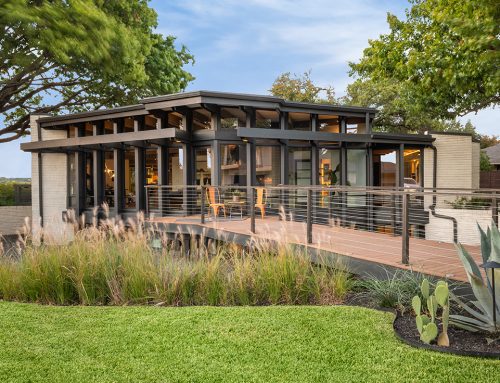 LOOK: This mid-century modern gem in Lake Highlands offers hilltop views of White Rock Lake
