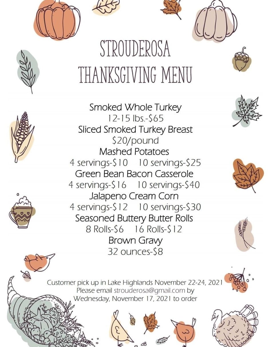 Feast your eyes: Local restaurants for Thanksgiving pick up or delivery ...