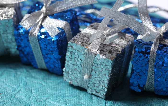 Wrapped gifts.