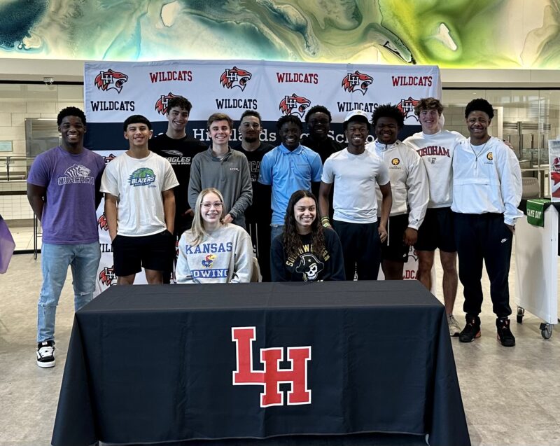 National Signing Day 2024 at LHHS Lake Highlands