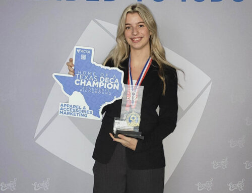 Lake Highlands senior Isabel Willis is a Texas DECA Champion