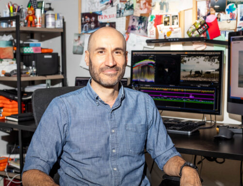 Luis Arturo Tapia met the Mother of Buffalo