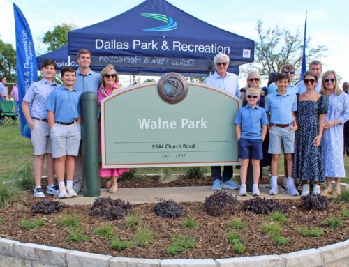 Walne Park officially renamed as proud family and grateful friends look on