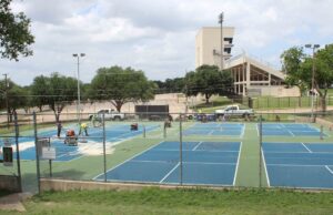 Conversion from tennis to pickleball courts quadruples the fun