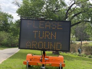 Part of Garland Road, White Rock Lake Trail to close for a few months while pipeline where sinkhole emerged is grouted