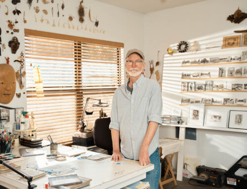 White Rock Lake-area neighbor depicts ghosts & absence in his books