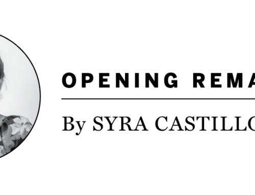 Opening Remarks: Our neighbors keep the community spirit alive