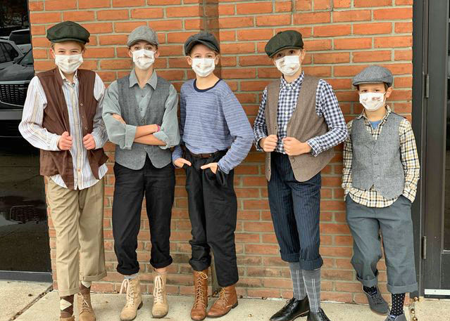 Hear All About It Newsies Cast Includes Talented Lh Kids Lake Highlands
