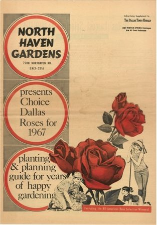 An ad for Rose Weekend from 1967. Images courtesy of North Haven Gardens.