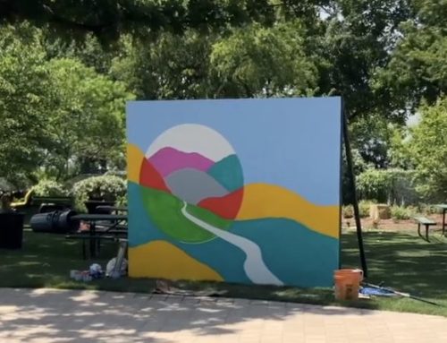 This LHHS grad’s mesmerizing mural at Dallas Arboretum is a must see